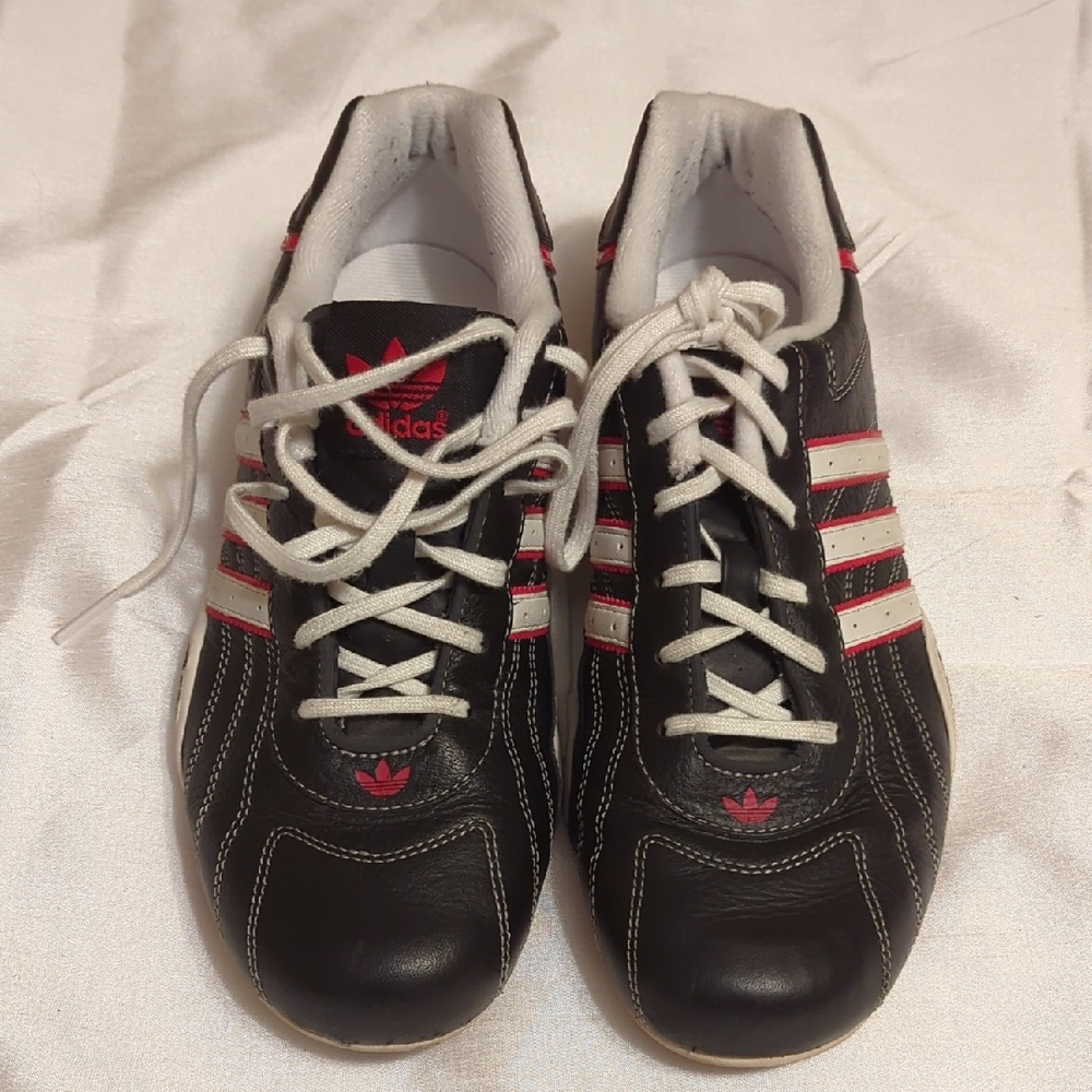 Adidas Goodyear Racing - Black Sneakers with Red and White Accents